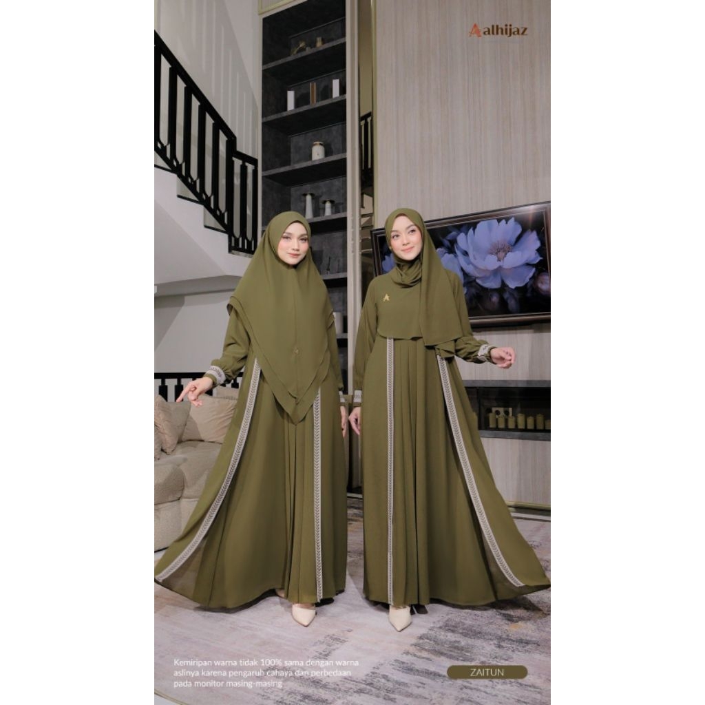 Talitha Dress by Alhijaz SET KHIMAR
