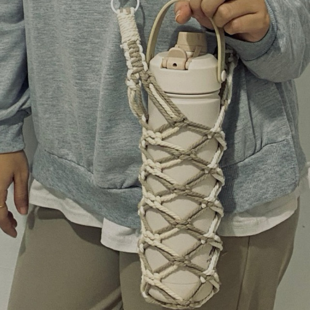 Strap Bottle Macrame Adjustable