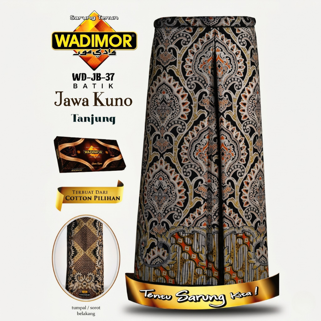 Sarung Wadimor Jawa Batik | Sarung Batik Wadimor | Kain Sarung Wadimor Pria Dewasa