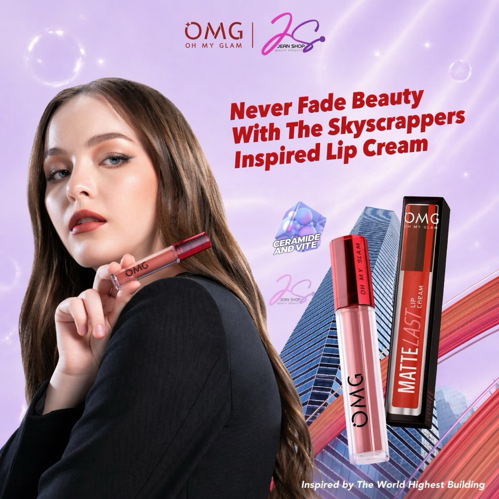 New Shade sd 30 OMG Oh My Glam Matte Kiss Lip Cream | Lipstik Lipstick Lipcream OMG | Dessert Editio