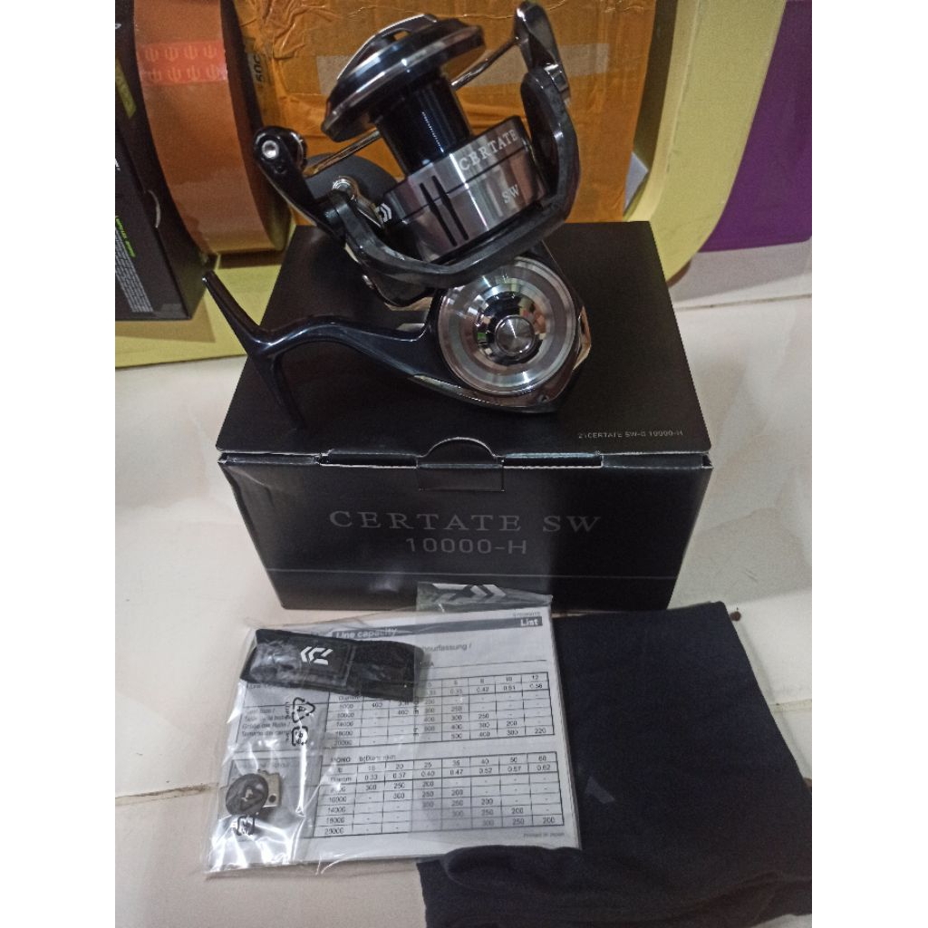 Reel daiwa certate sw 10000H