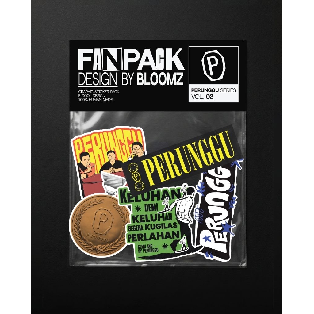 STIKER PACK PERUNGGU FANMADE VOL.02