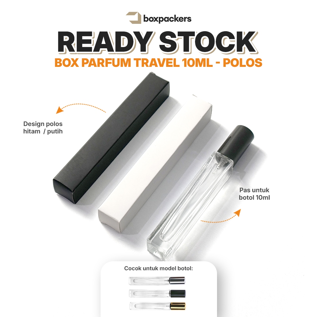 [CUSTOM DESIGN] Box Packaging Kemasan Parfum Travel 10ml