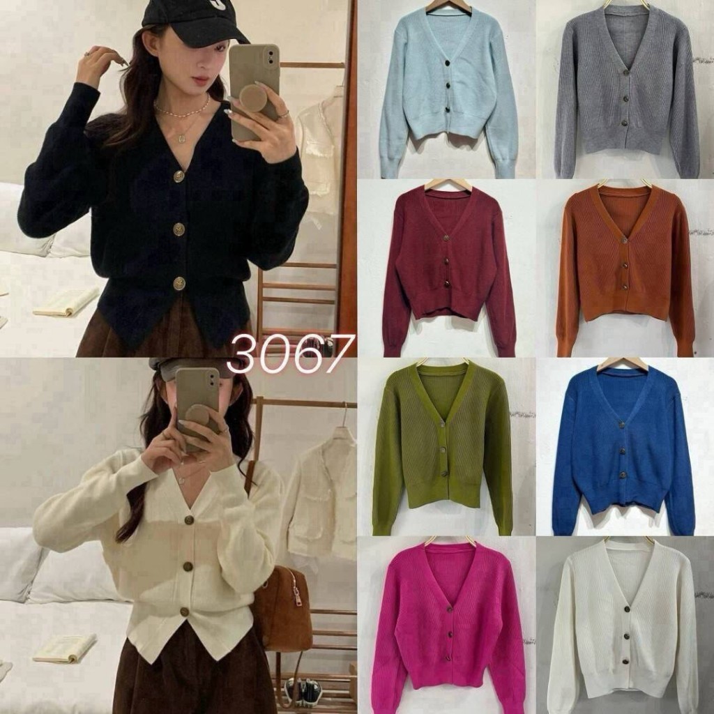 CARDIGAN CJ 3067 CJ KNIT BKK BANGKOK SALE PO