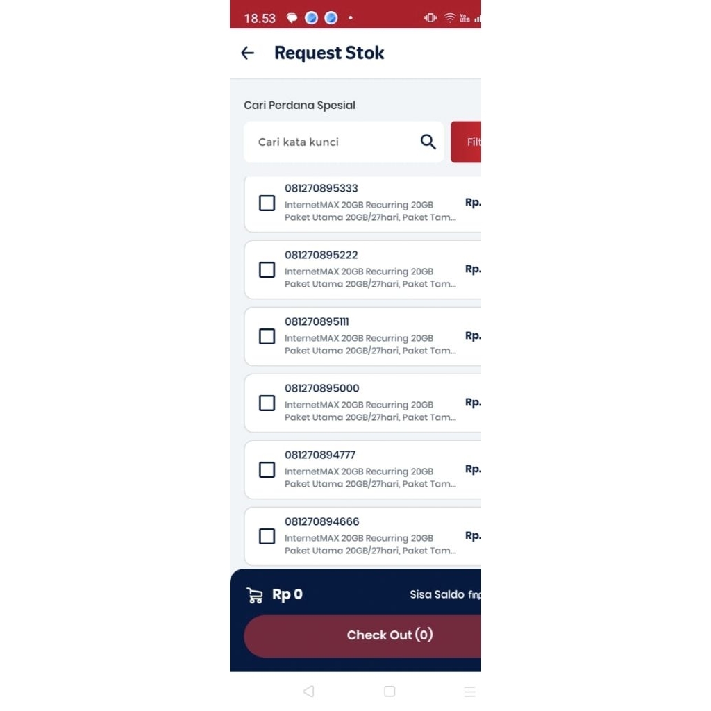 Kartu Telkomsel Nomor Cantik by request Premium