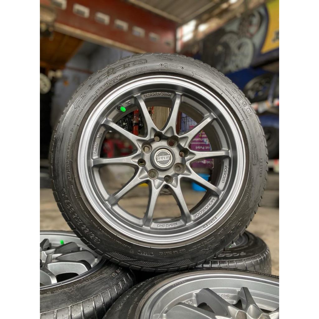 velg ce28 r15 lebar 7 et 38 kondisi bekas plus ban