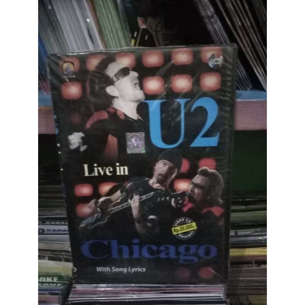 VCD lagu barat U2