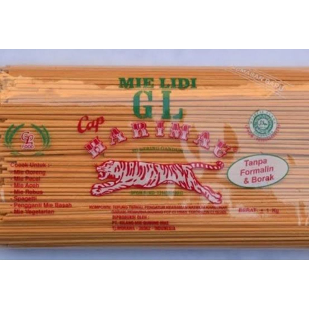mie lidi/mie gomak/mie aceh