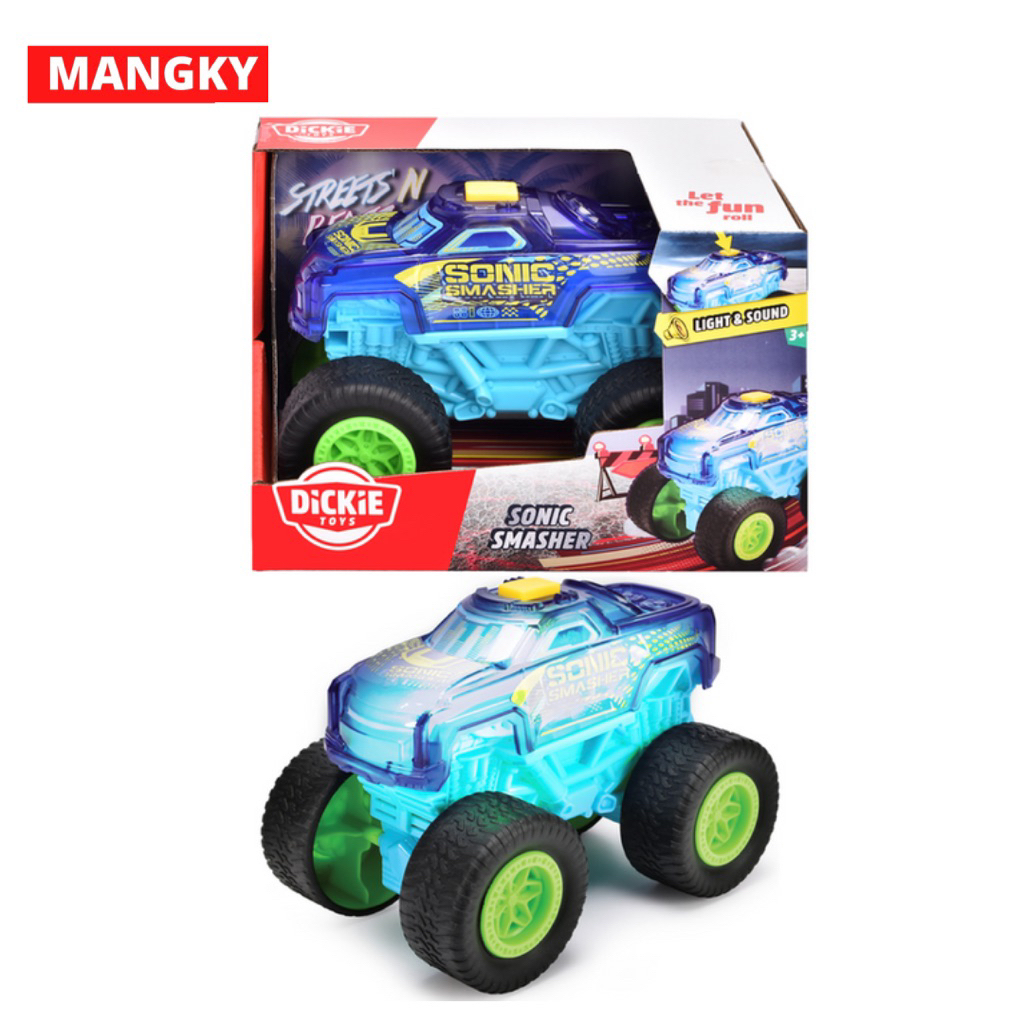 Dickie Toys Sonic Smasher Monster Truck