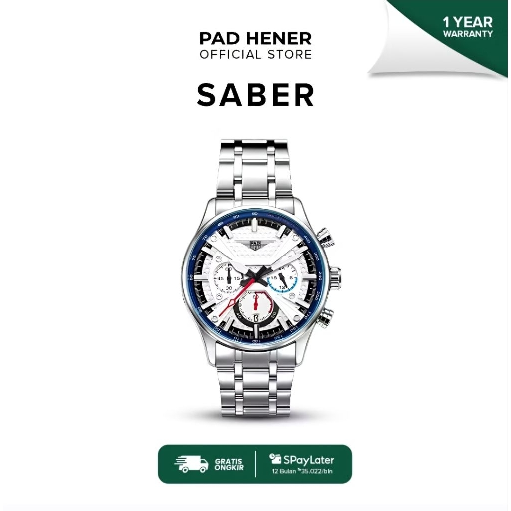 Jam Tangan Pria Pad Hener Original