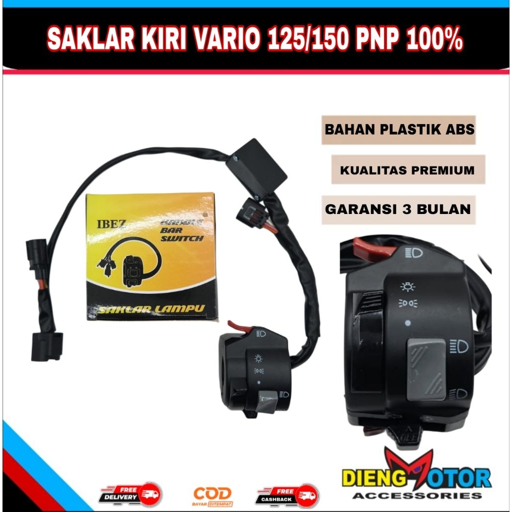 SAKLAR KIRI OLD VIXION PNP VARIO 125 / VARIO 150 BILED D2