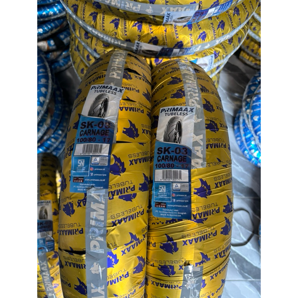 BAN PRIMAX TYPE SK 03 DONAT 100/80 90/80 80/80 70/90 RING 17