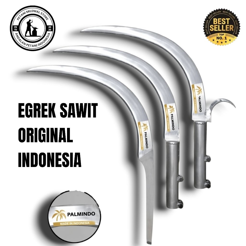 EGREK PANEN SAWIT 3 VARIASI CAP ASLI PALMINDO ORIGINAL BAHAN BAJA DIESEL TERBAIK