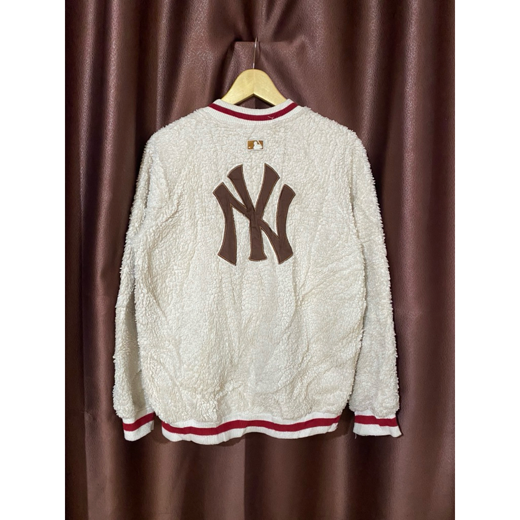 Varsity Jaket Mlb Yankees Sherpa