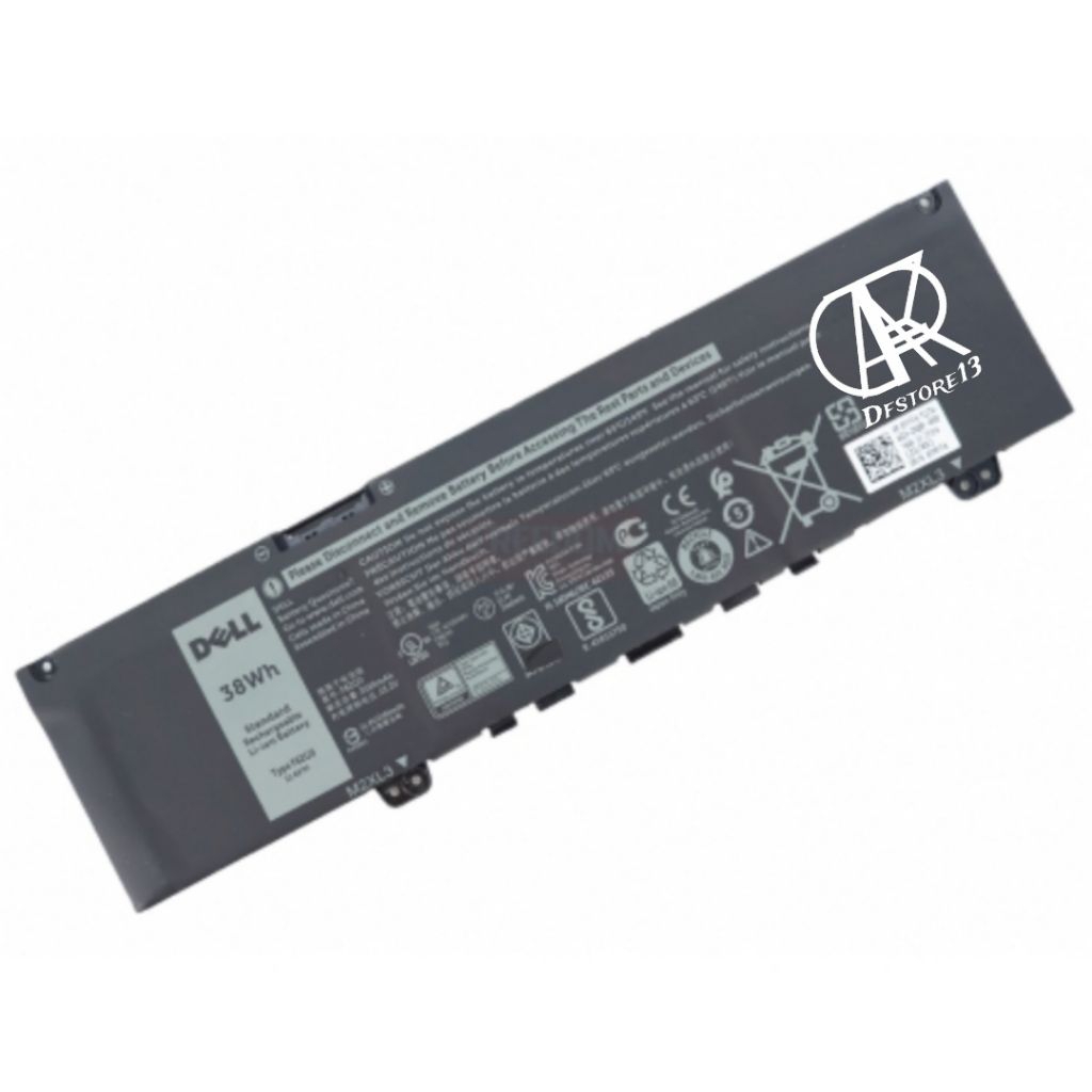 Baterai Battery Batre F62G0 F62GO Dell Inspiron 13 7000 7370 7380 7386 5370