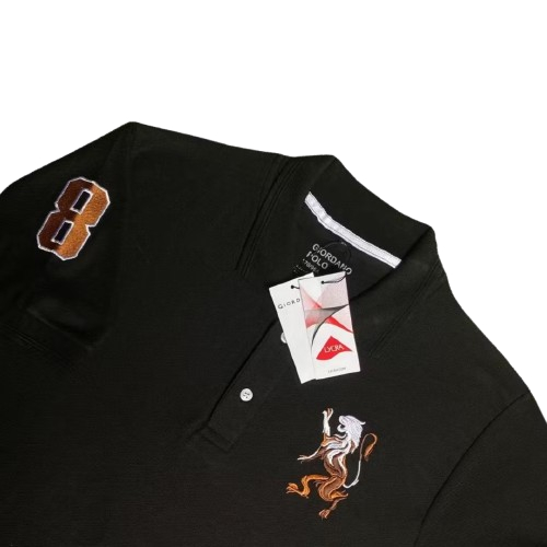 Baju Kaos Polo Shirt Pria Kaos Kerah GIORDANO 3D LION Premium / Giordano