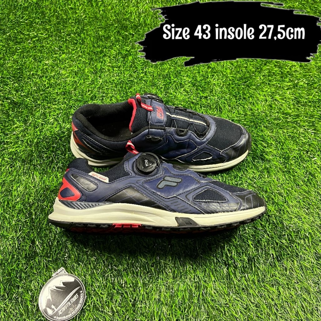 Sepatu Outdoor Gunung Hiking Fila Size 43
