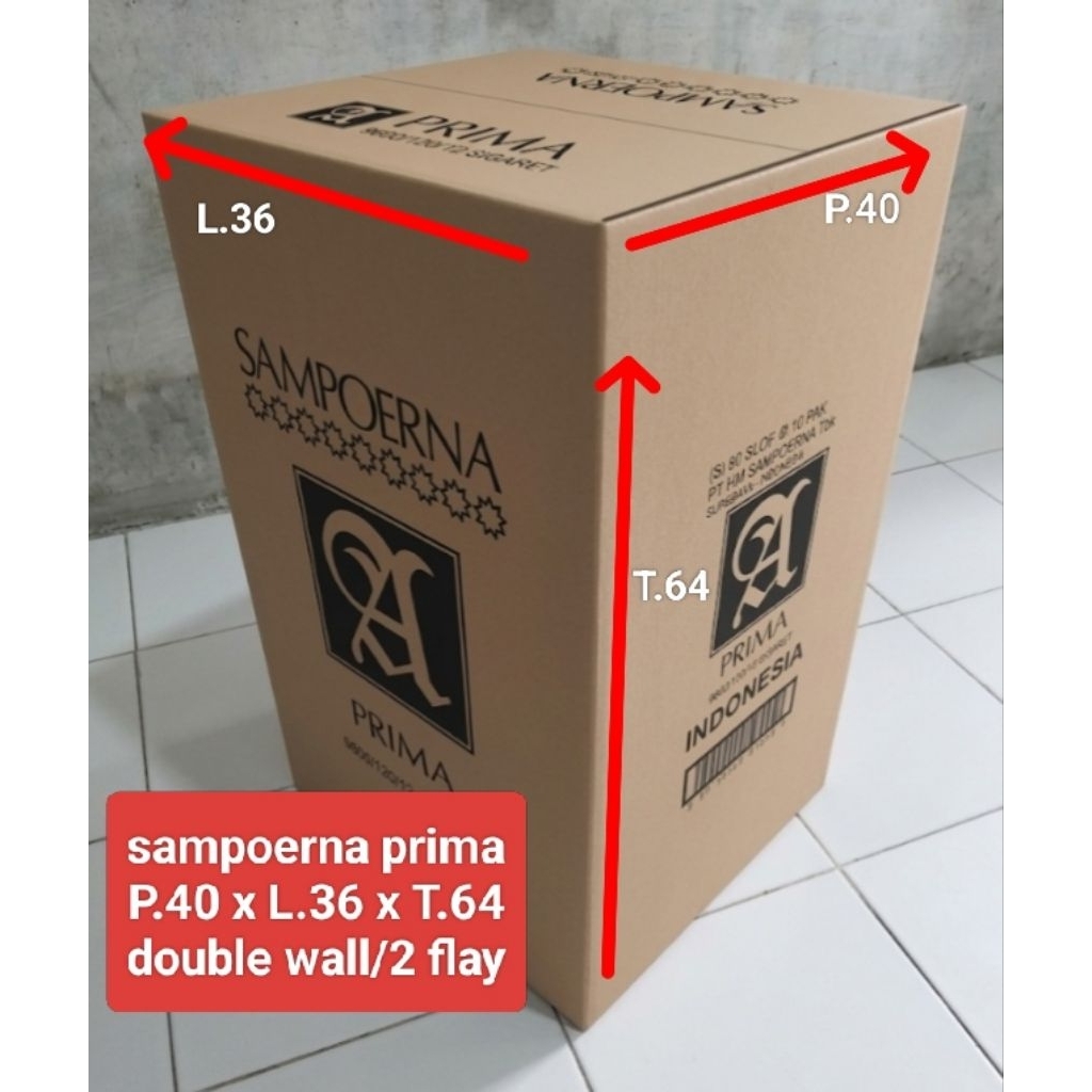 kardus rokok bekas
