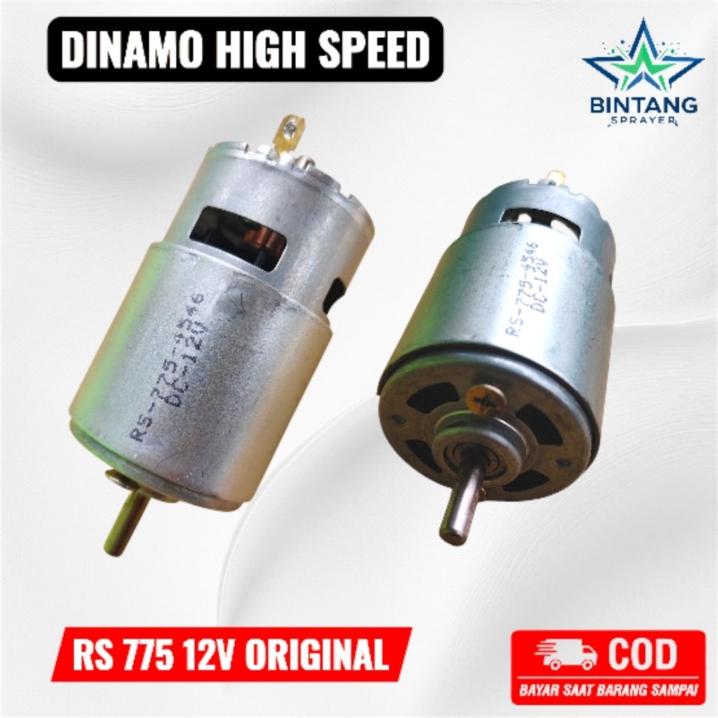 Dinamo RS 775 HIGH SPEED 12V ORIGINAL