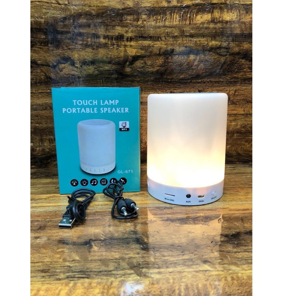 TOUCH LAMP PORTABLE SPEAKER CL-671 BT SPEAKER