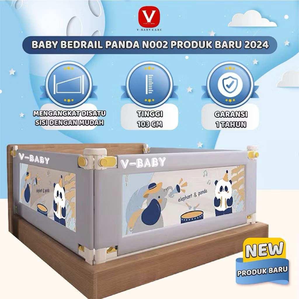 V-BABY CARE Baby Bedrail (PRELOVED)