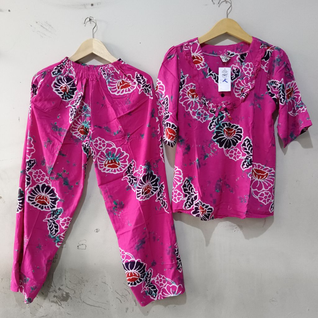 SETELAN CP BATIK ALVIN ABG  / ONE SET ABG by BATIK ALVIN CITAK PEKALONGAN / SETCEL SPK ABG by BATIK 