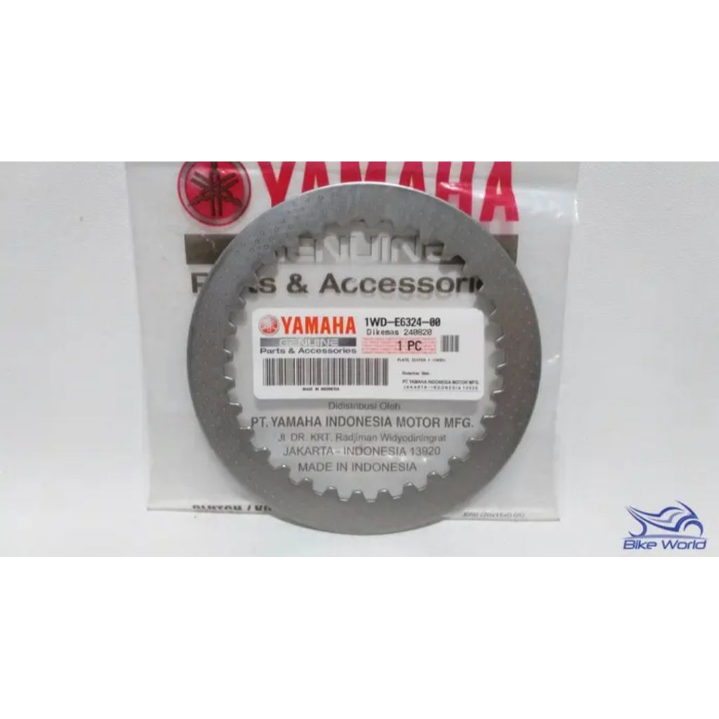 Plat Gesek Kopling 1WD-E6324 Yamaha Genuine Parts