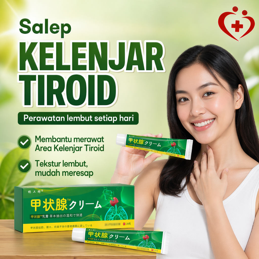 Jepang Salep Tiroid Obat benjolan di leher Obat Gondok 20g Benjolan Dileher Tumor Kelenjar Tiroid Li
