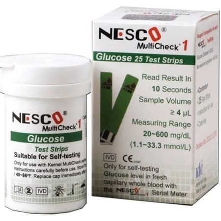 Strip Nesco Gula darah Stik Nesco / Asam Urat Nesco / Kolesterol nesco Strip / Uric Acid Nesco / Glu