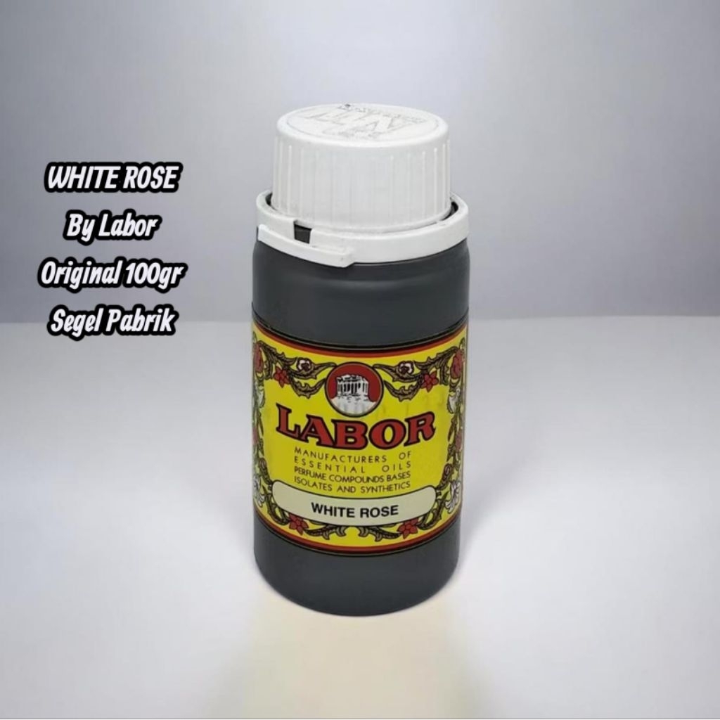 Mawar Putih Parfum WHITE ROSE By Labor Original 100gr Segel Pabrik