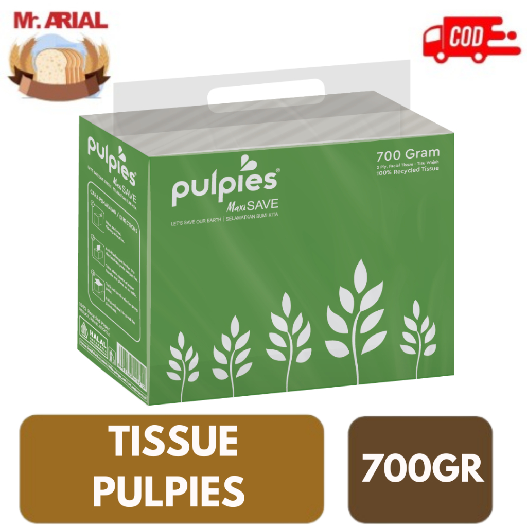 Tissue Pulpies Napkin Lunch 700 Gram
