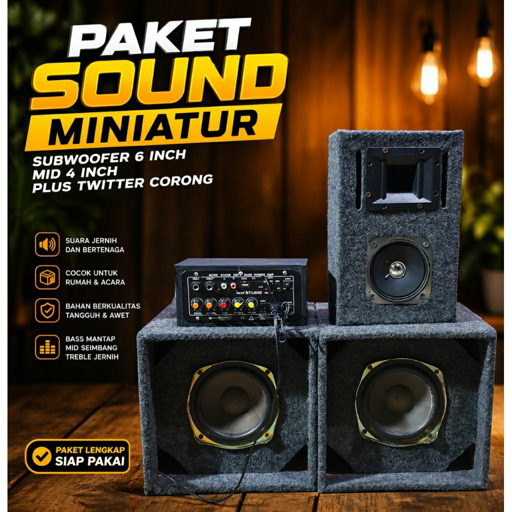 Paket Sound Miniatur