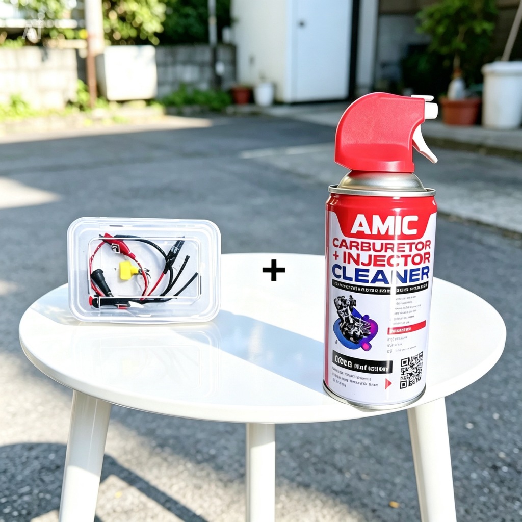 paket alat pembersih injektor injector injeksi motor dan mobil & carbu cleaner injektor cleaner 1bot