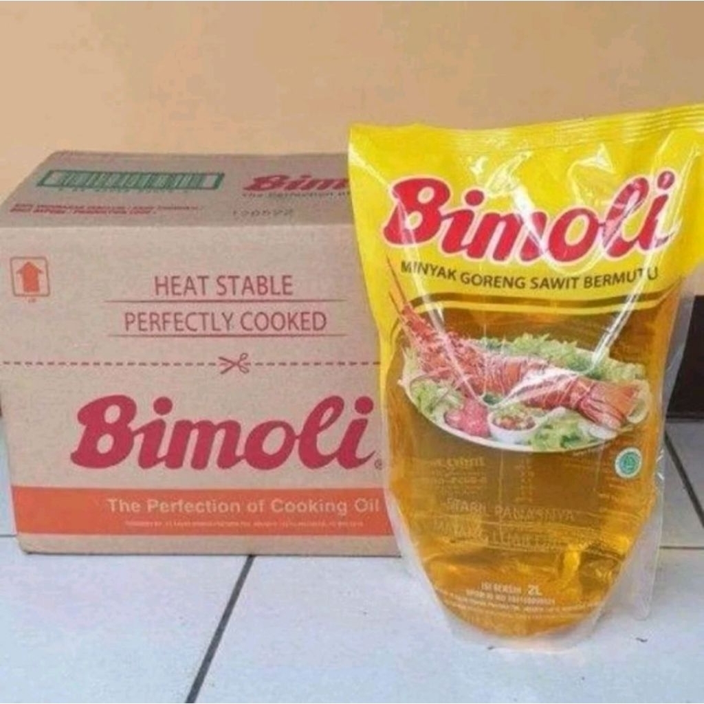 PROMO MINYAK GORENG BIMOLI 1 DUS ISI KEMASAN 2LITER X 6 PCS