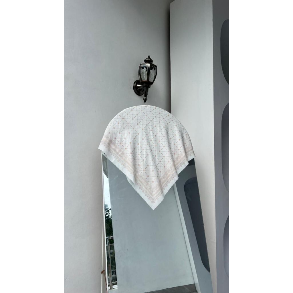 (ETALASE F) HIJAB SYAR'I VOAL MOTIF (uk. 130x130cm)