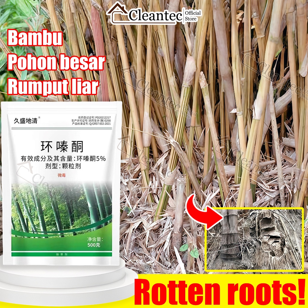 CLEANTEC racun rumput herbisida pembasmi rumput liar obat pembasmi rumput racun pohon besar paling a