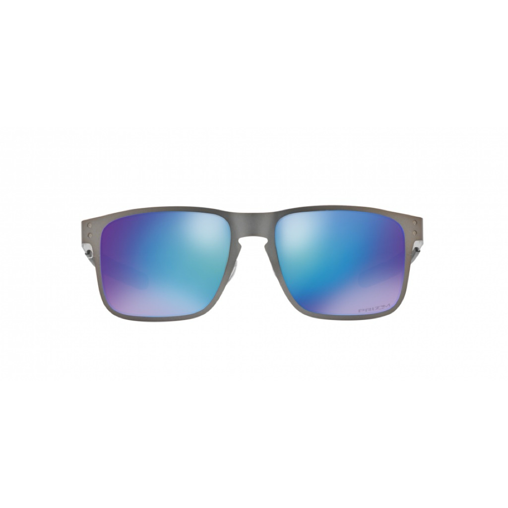 Kacamata Original Oakley Holbrook Metal Matte Gunmetal w/ Prizm Sapphire Polarized 004123 07