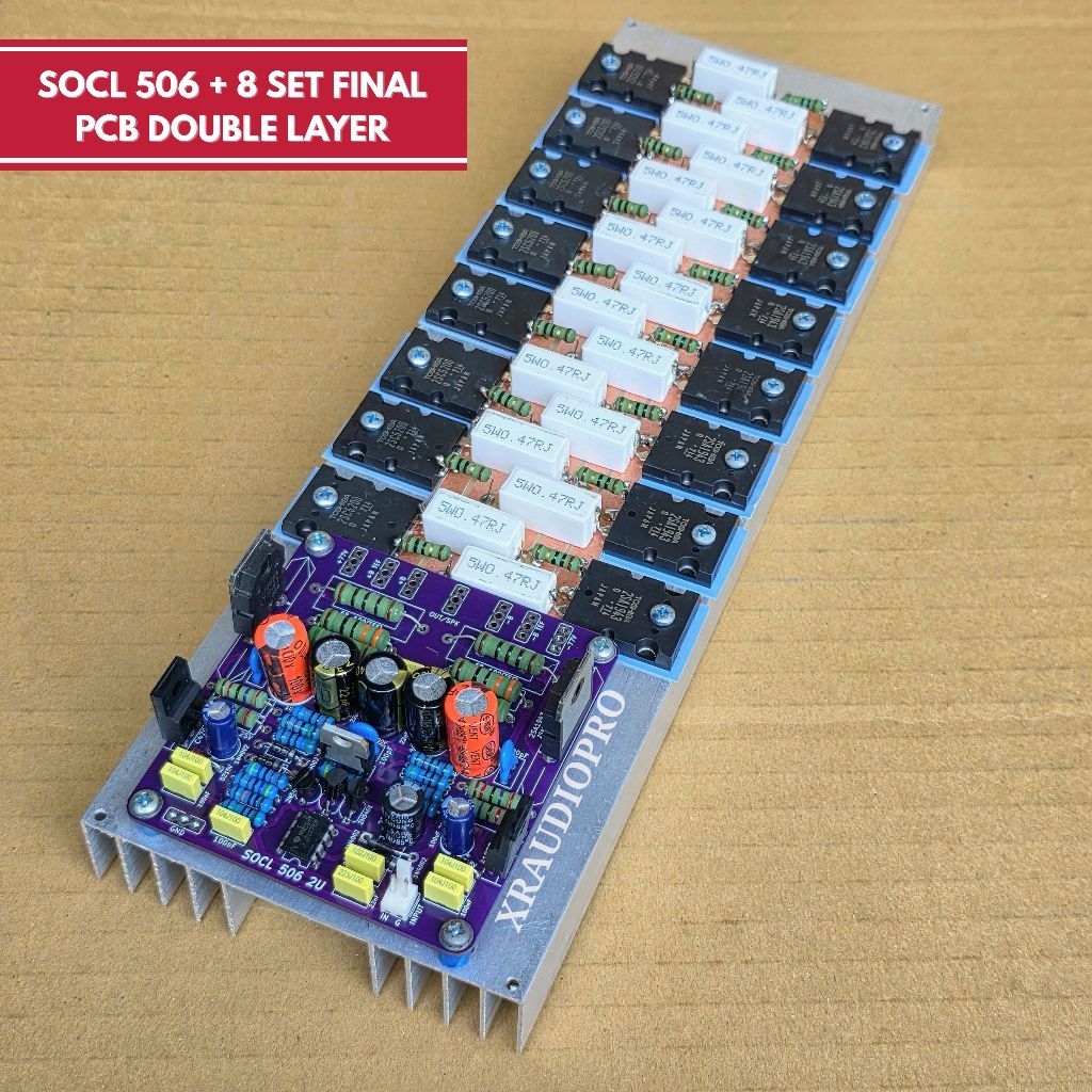 Socl 506 Plus Final 6-7-8 set PCB DOUBLE LAYER