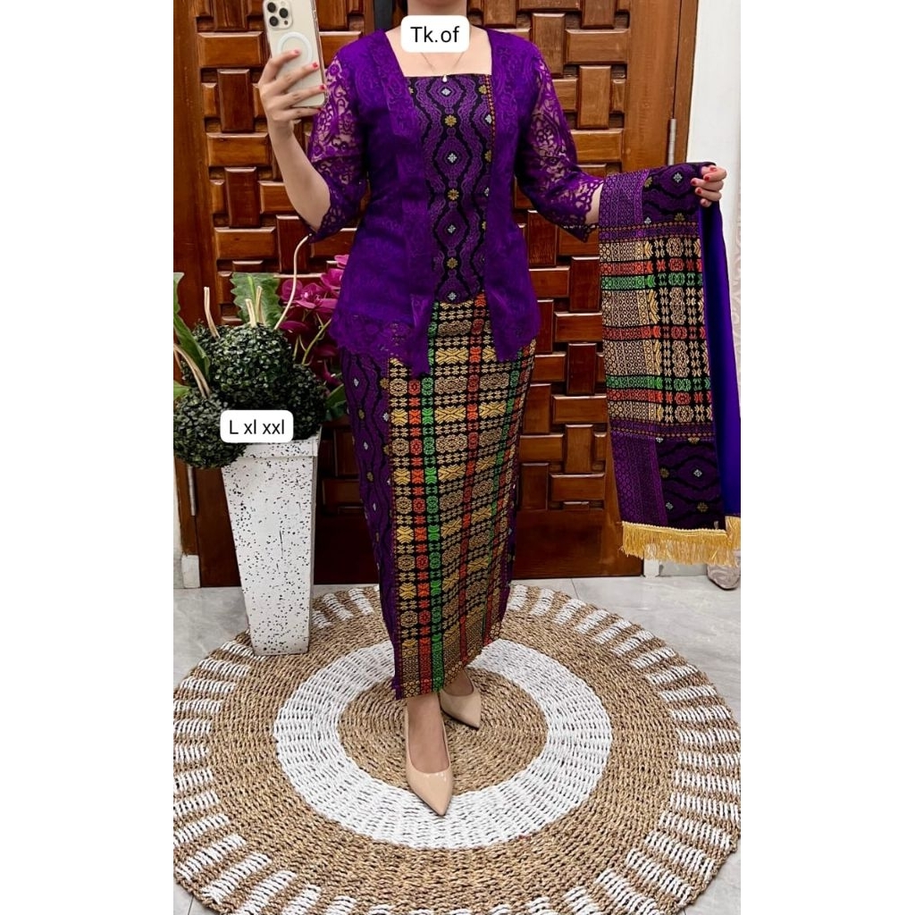 Stelan songket Resleting belakang//Stelan songket premium//stelan songket modren