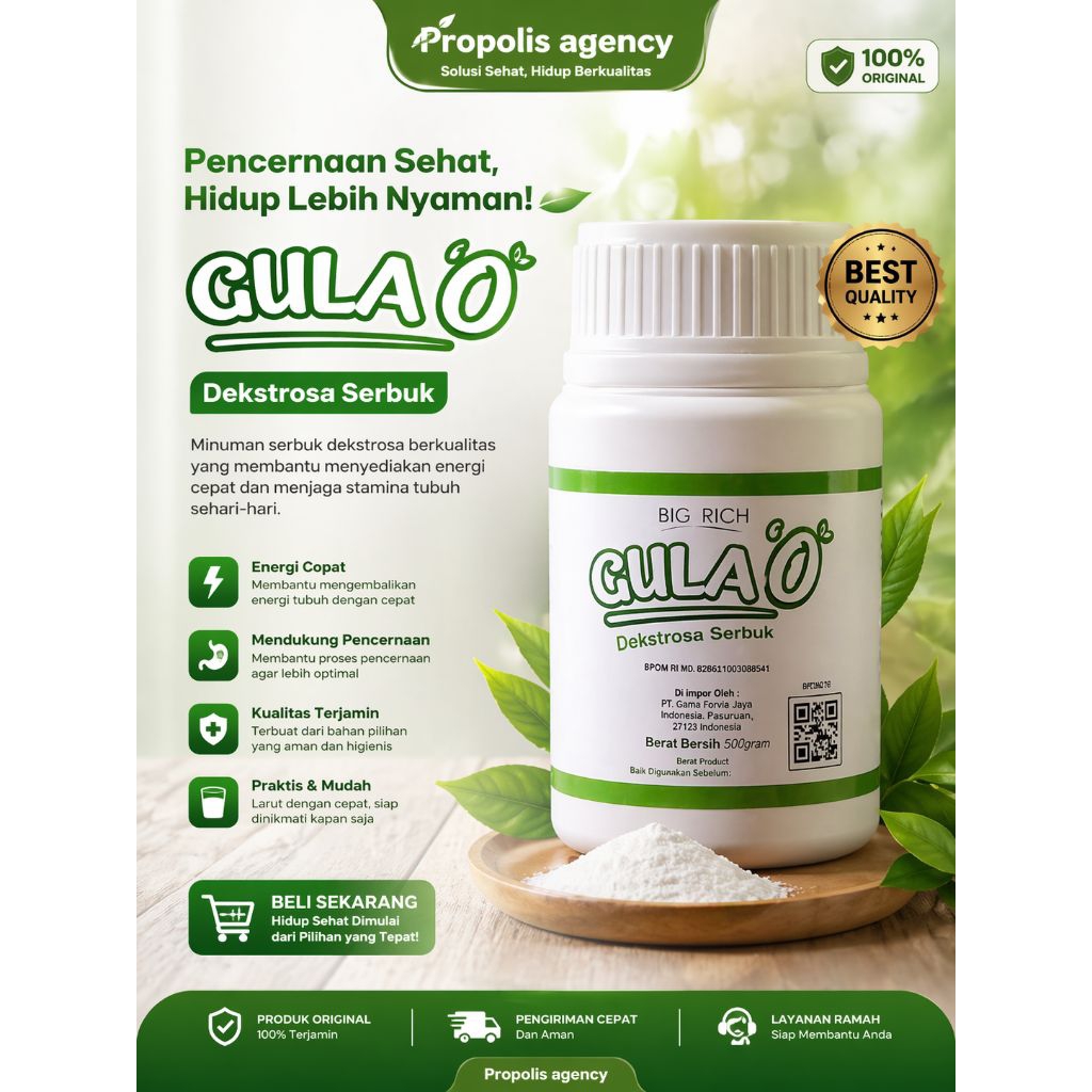 Gula O Bio Rich 50 gram
