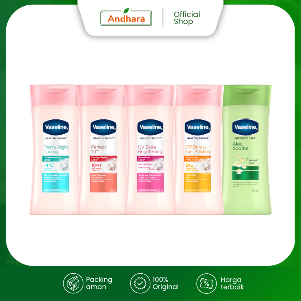 VASELINE Healthy Lotion 200ml
