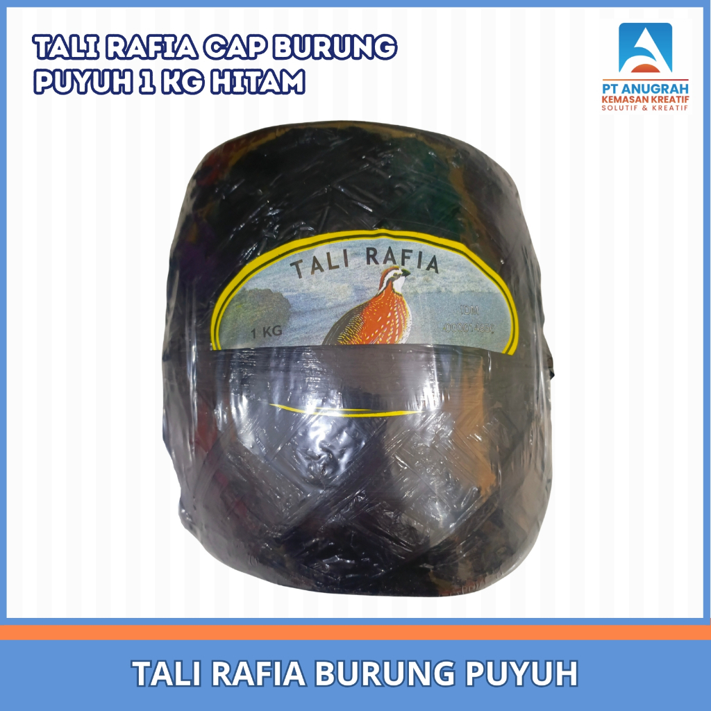 Tali Rafia Cap Burung Puyuh 1 Kg / Rafia burung puyuh