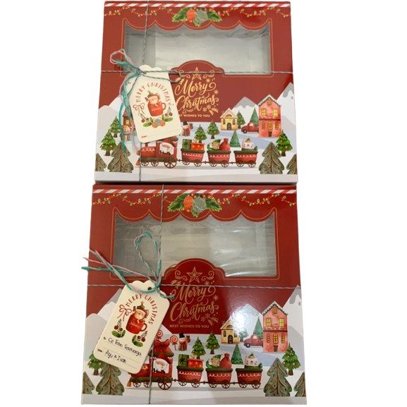 Box Kue Kering Packaging Hampers Natal