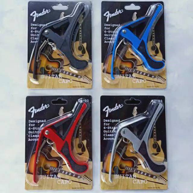 Capo Gitar / Capo / Penjepit Gitar / Capo Gitar Murah / Capo FENDER