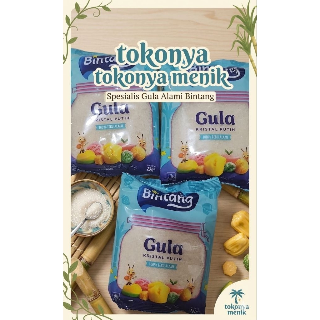 Gula kristal putih Bintang 1000