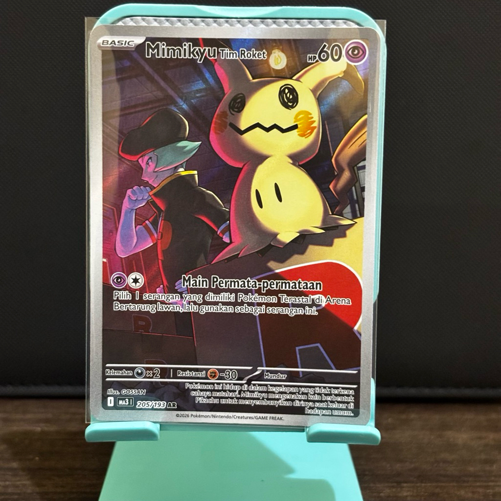 Mimikyu AR MA3 - Kartu Pokémon TCG Indonesia