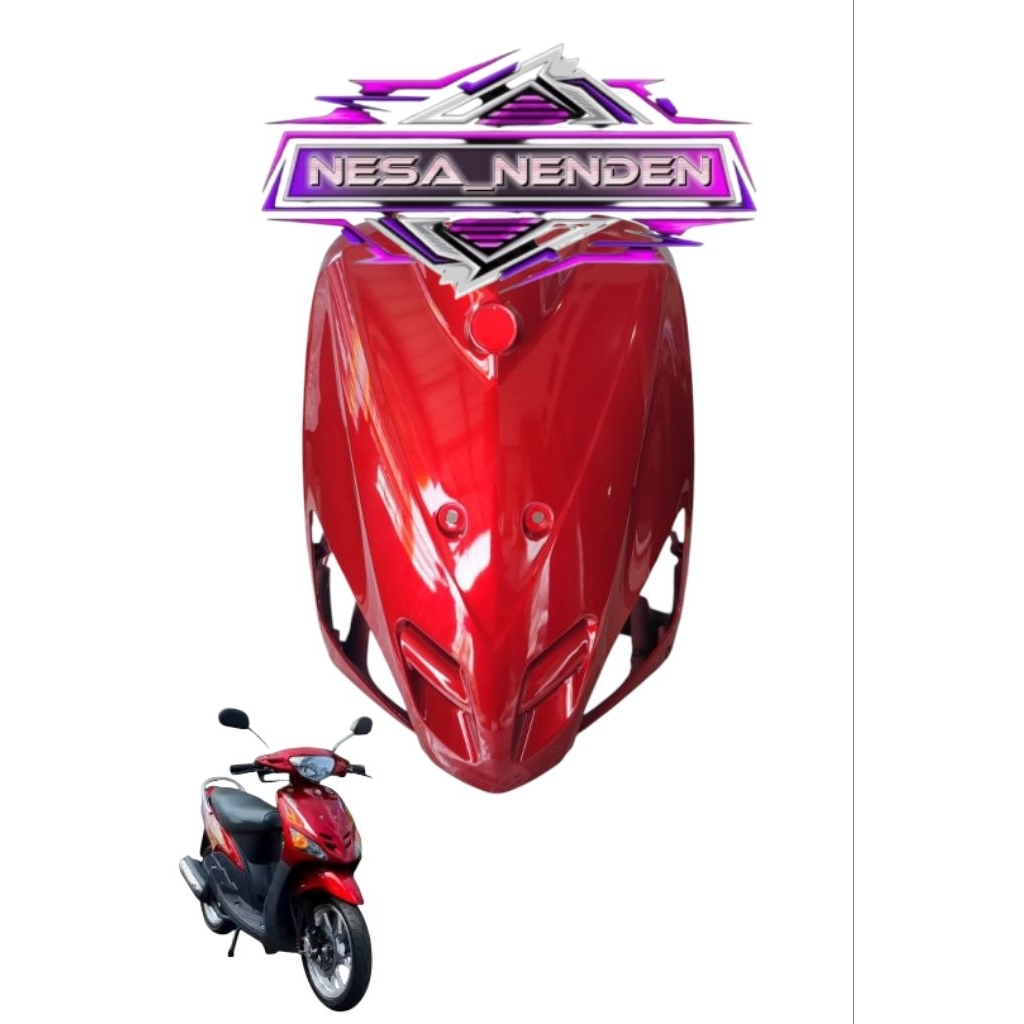 tameng mio sporty merah maroon merah maroon