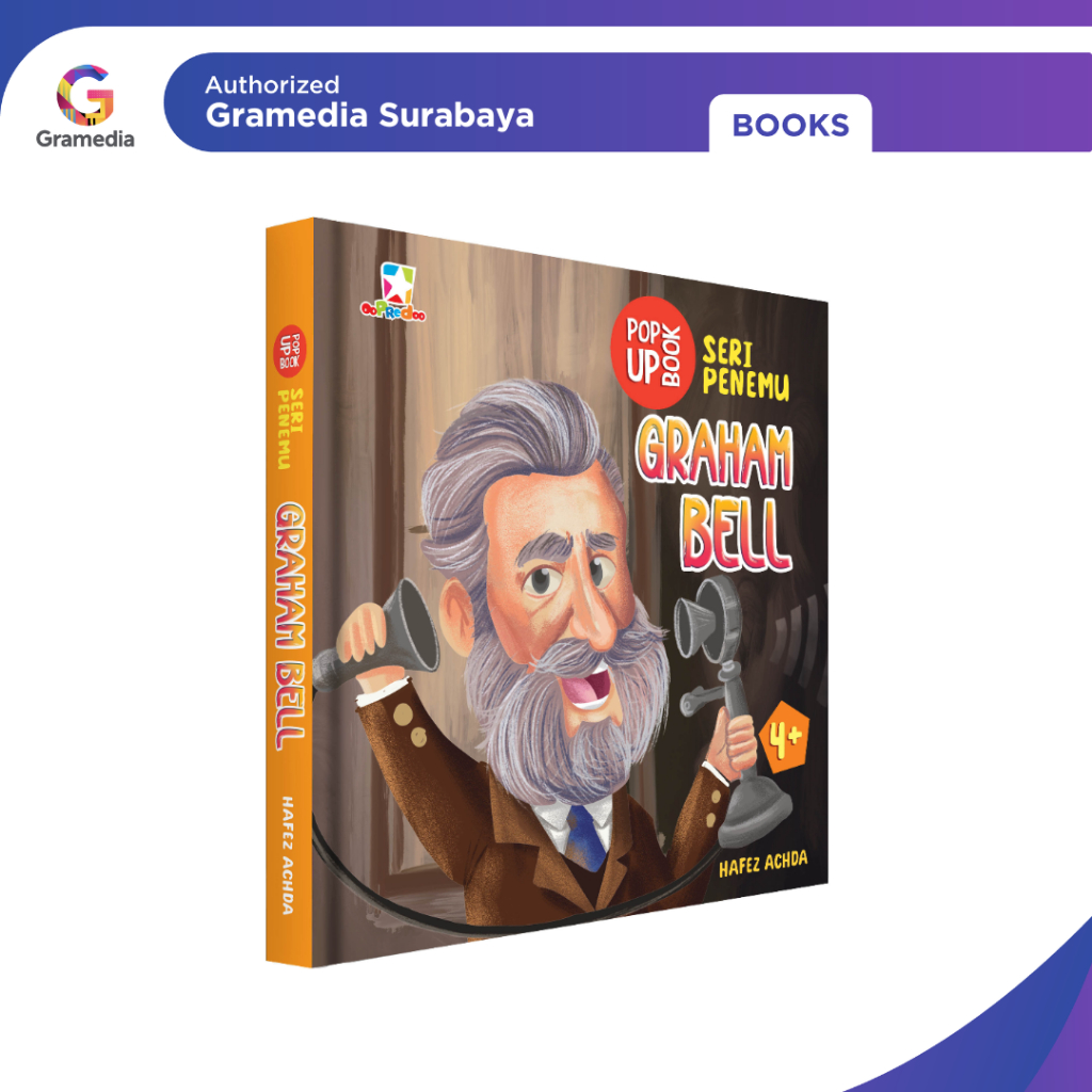 Gramedia Surabaya - Pop Up Book Seri Penemu: Graham Bell