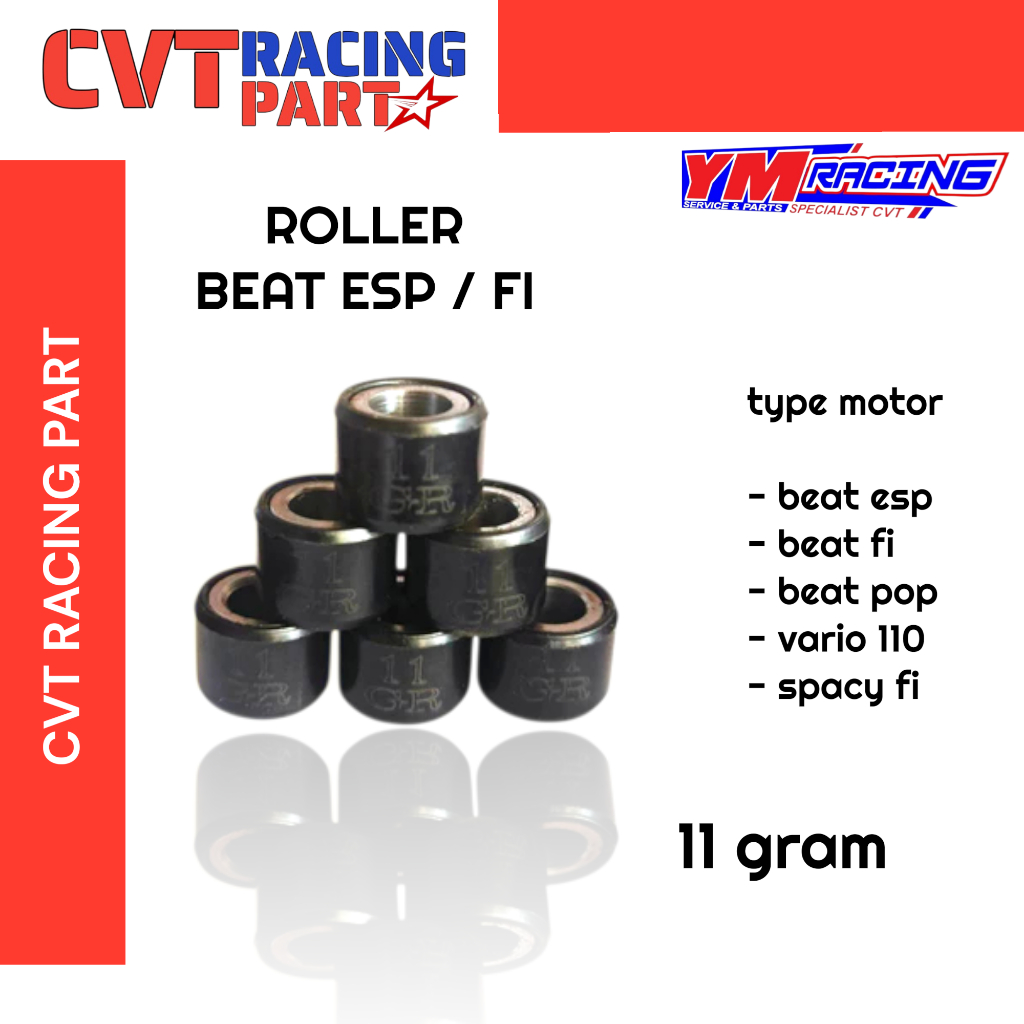 ROLLER/LOLER BEAT FI 11 GRAM 1 SET ISI 6 BUTIR / ROLLER 11 GRAM BEAT ESP | ROLLER 11 G SCOOPY FI/ESP