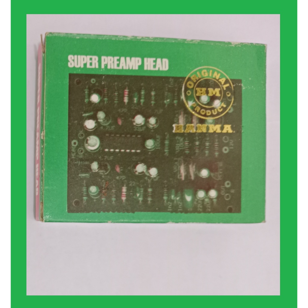Rakitan Preamp Stereo Head tape pakai IC LA3220 Original Sanyo